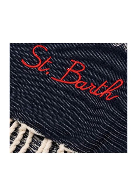 Telo mare donna Foutas JN MC2 Saint Barth 02054H Blu MC2 SAINT BARTH | Teli mare | FOUTASJN02054H61